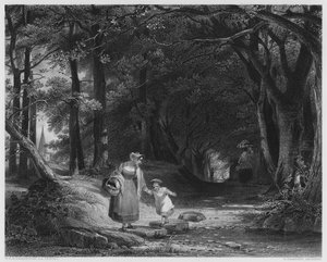 Stepping Stones, fra bildet i Vernon Gallery